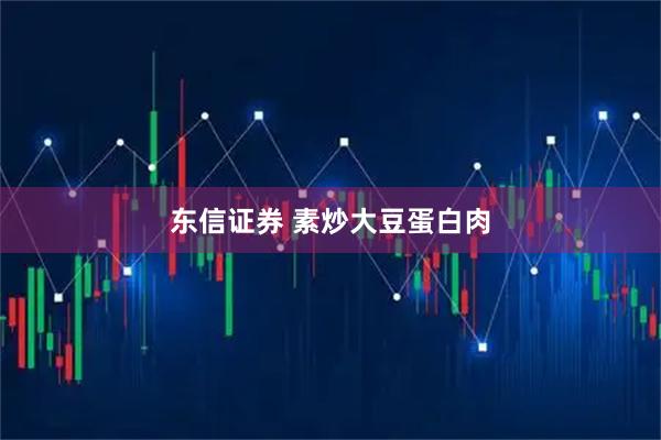 东信证券 素炒大豆蛋白肉